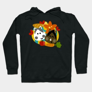 Caballos Kawaii Hoodie